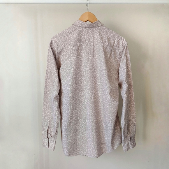 Paul Smith London Button Down Dress Shirt Size 16 1/2 Byard Trim Fit - Picture 4 of 16